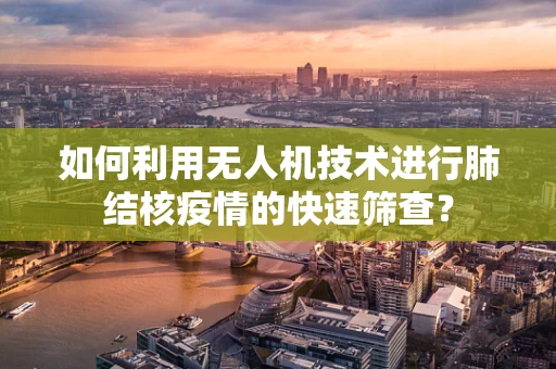 如何利用无人机技术进行肺结核疫情的快速筛查？