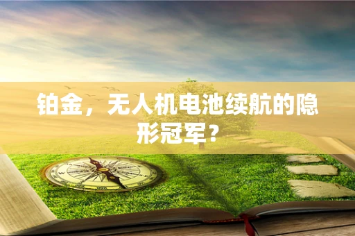 铂金，无人机电池续航的隐形冠军？