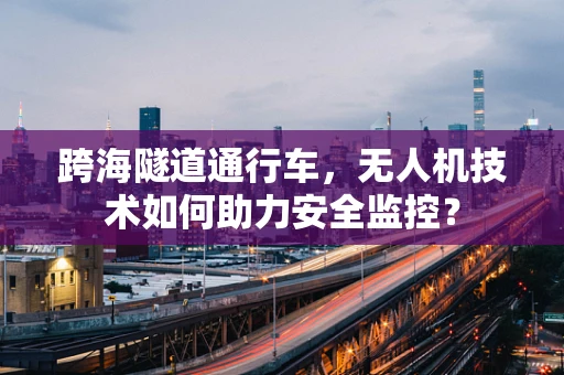 跨海隧道通行车，无人机技术如何助力安全监控？