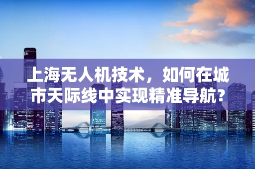 上海无人机技术，如何在城市天际线中实现精准导航？