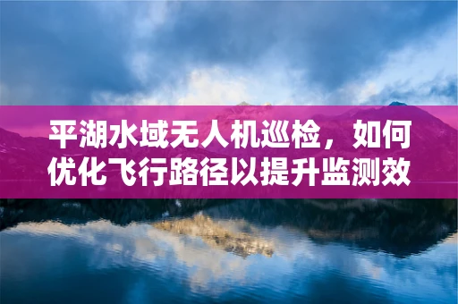 平湖水域无人机巡检，如何优化飞行路径以提升监测效率？
