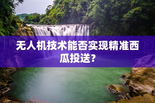 无人机技术能否实现精准西瓜投送？