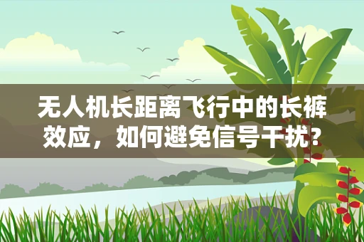 无人机长距离飞行中的长裤效应，如何避免信号干扰？