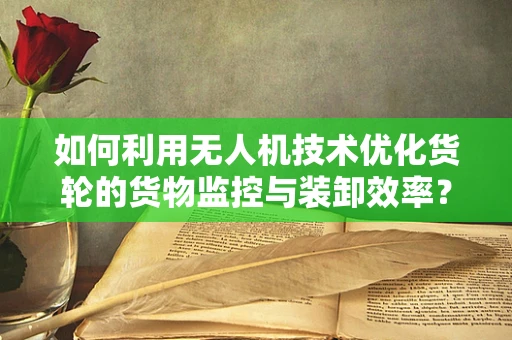 如何利用无人机技术优化货轮的货物监控与装卸效率？