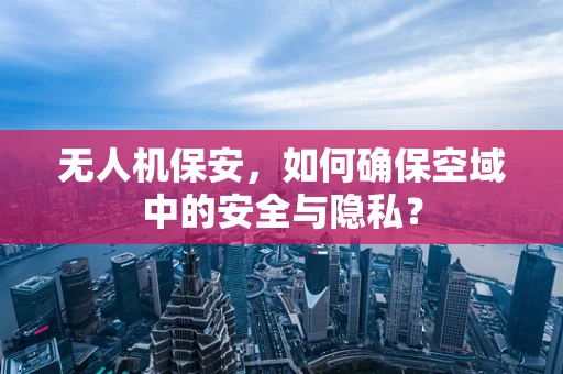 无人机保安，如何确保空域中的安全与隐私？