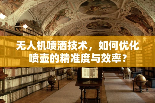 无人机喷洒技术，如何优化喷壶的精准度与效率？