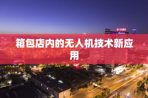箱包店内的无人机技术新应用