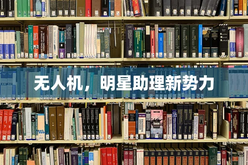 无人机，明星助理新势力
