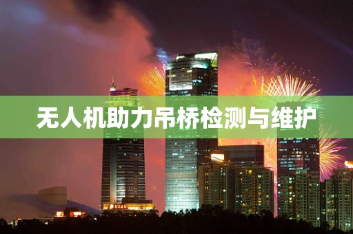 无人机助力吊桥检测与维护