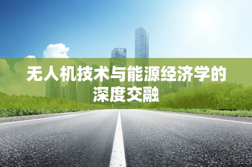 无人机技术与能源经济学的深度交融