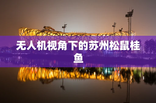 无人机视角下的苏州松鼠桂鱼