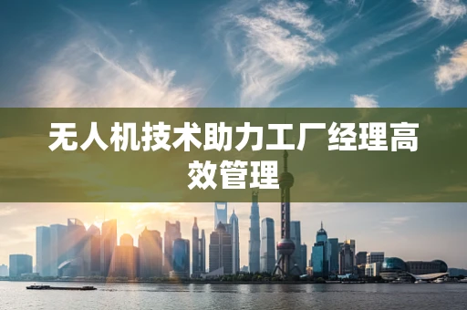 无人机技术助力工厂经理高效管理