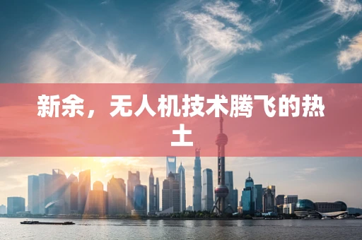 新余，无人机技术腾飞的热土