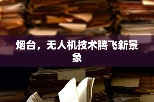 烟台，无人机技术腾飞新景象