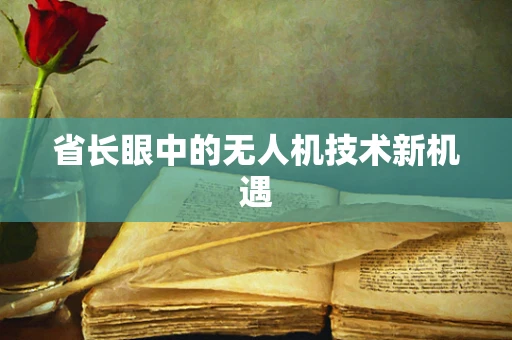 省长眼中的无人机技术新机遇