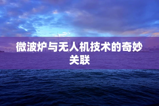 微波炉与无人机技术的奇妙关联
