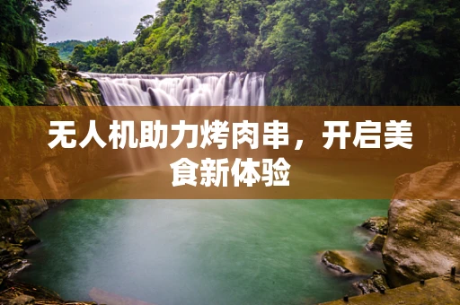 无人机助力烤肉串，开启美食新体验