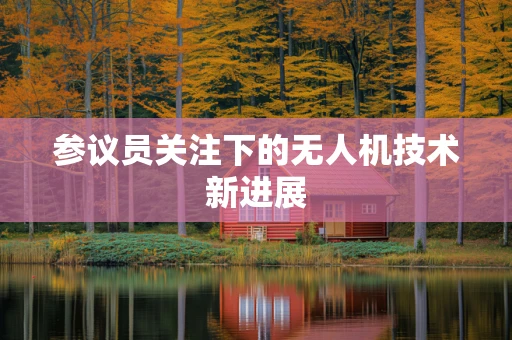 参议员关注下的无人机技术新进展