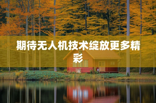 期待无人机技术绽放更多精彩