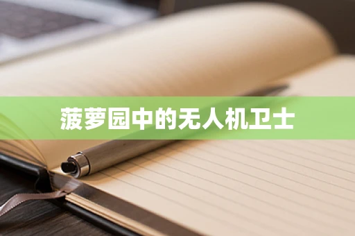 菠萝园中的无人机卫士