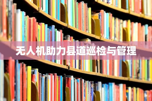 无人机助力县道巡检与管理