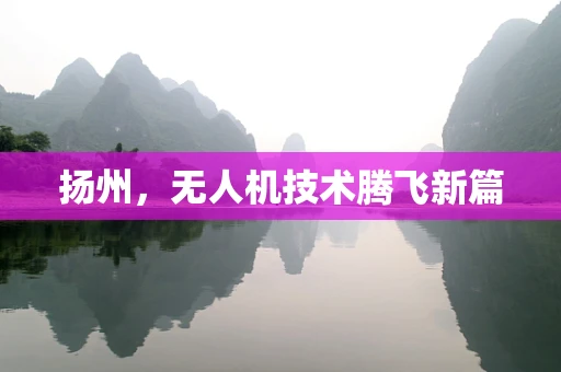 扬州，无人机技术腾飞新篇