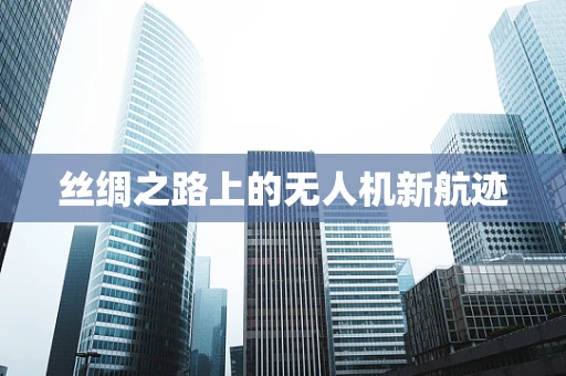 丝绸之路上的无人机新航迹
