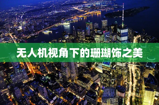 无人机视角下的珊瑚饰之美