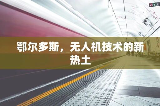 鄂尔多斯，无人机技术的新热土