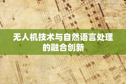 无人机技术与自然语言处理的融合创新