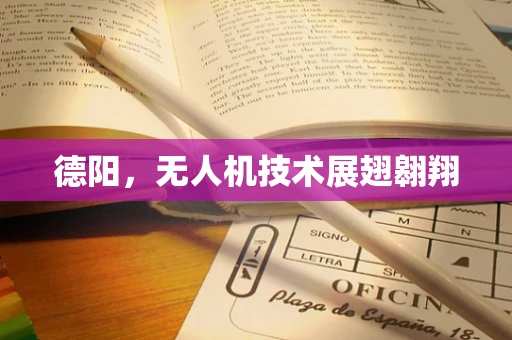 德阳，无人机技术展翅翱翔