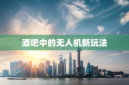 酒吧中的无人机新玩法