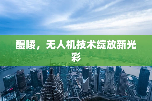 醴陵，无人机技术绽放新光彩