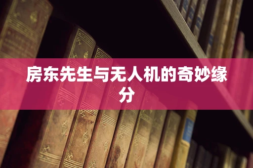 房东先生与无人机的奇妙缘分