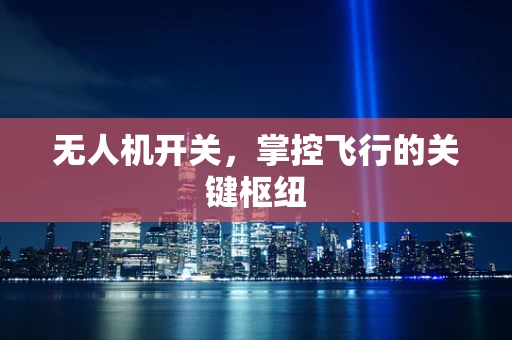 无人机开关，掌控飞行的关键枢纽