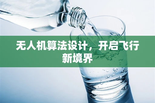 无人机算法设计，开启飞行新境界