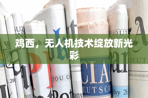 鸡西，无人机技术绽放新光彩