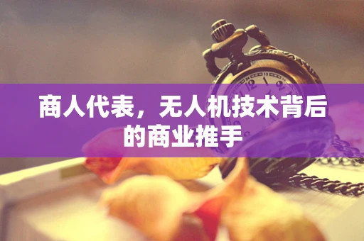 商人代表，无人机技术背后的商业推手