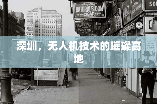 深圳，无人机技术的璀璨高地
