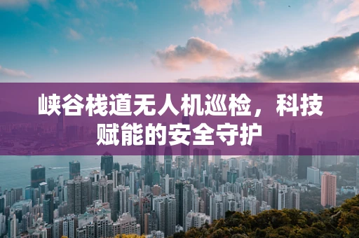 峡谷栈道无人机巡检，科技赋能的安全守护