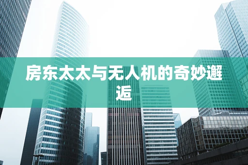 房东太太与无人机的奇妙邂逅