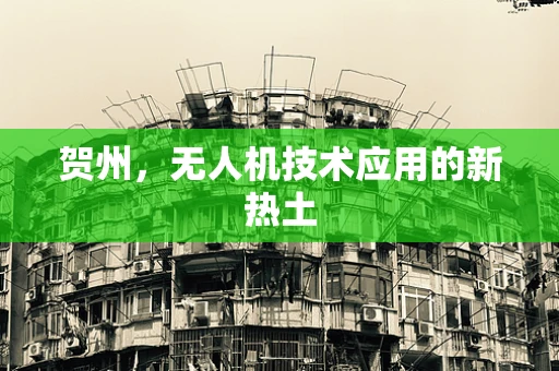 贺州，无人机技术应用的新热土