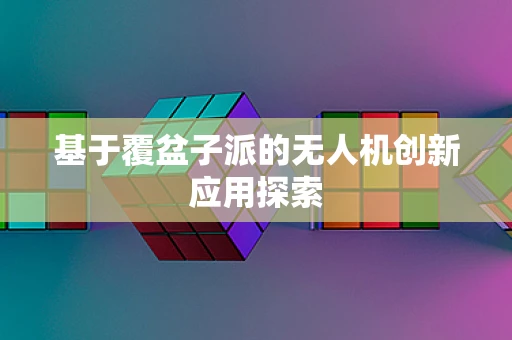 基于覆盆子派的无人机创新应用探索