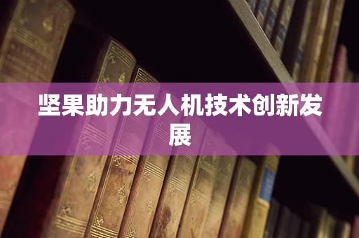 坚果助力无人机技术创新发展