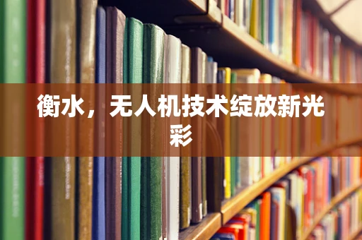 衡水，无人机技术绽放新光彩