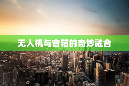 无人机与音箱的奇妙融合