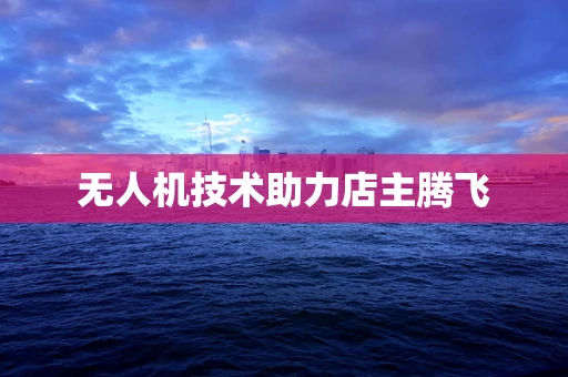 无人机技术助力店主腾飞