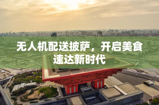 无人机配送披萨，开启美食速达新时代