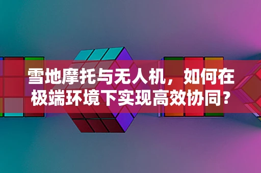 雪地摩托与无人机，如何在极端环境下实现高效协同？