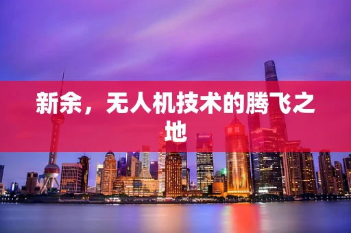 新余，无人机技术的腾飞之地